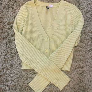 Green Cardigan